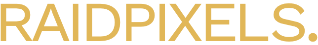 ExclusiveRaidPixels_wide-logo-gold
